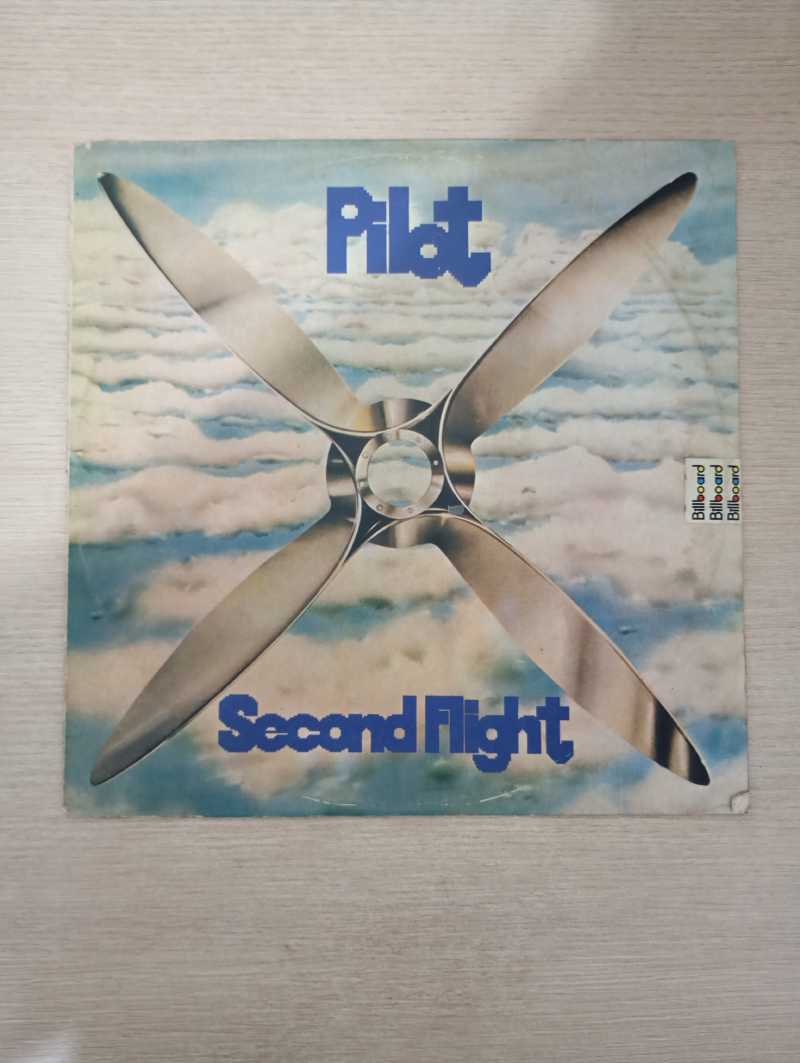 Lp Vinil Pilot Second Flight Com Encarte