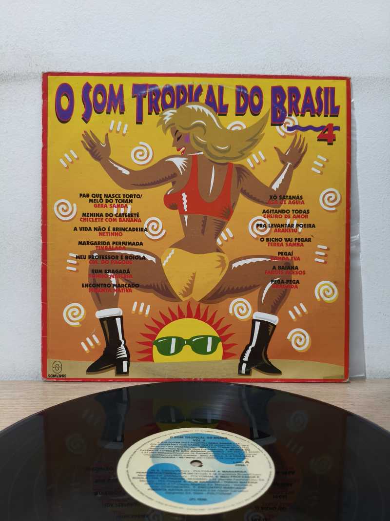 Lp Vinil O Som Tropical do Brasil Vol. 4
