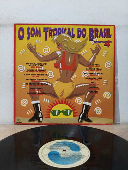 Lp Vinil O Som Tropical do Brasil Vol. 4
