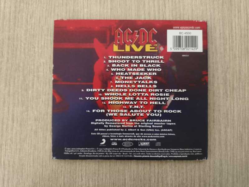 CD AC/DC Live