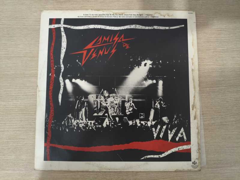 Lp Vinil Camisa De Vênus Viva