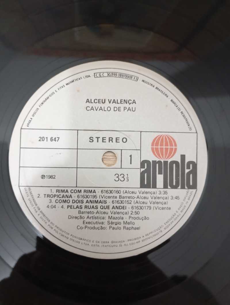 Lp Vinil Alceu Valença Cavalo De Pau