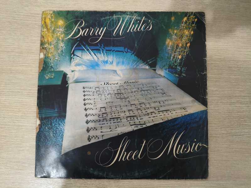 Lp Vinil Barry White Sheet Music