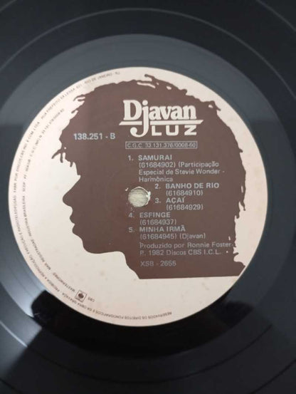 Lp Vinil Djavan Luz