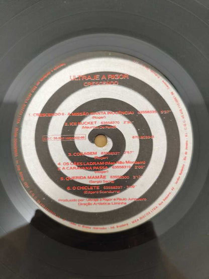 Lp Vinil Ultraje A Rigor Crescendo Com Encarte