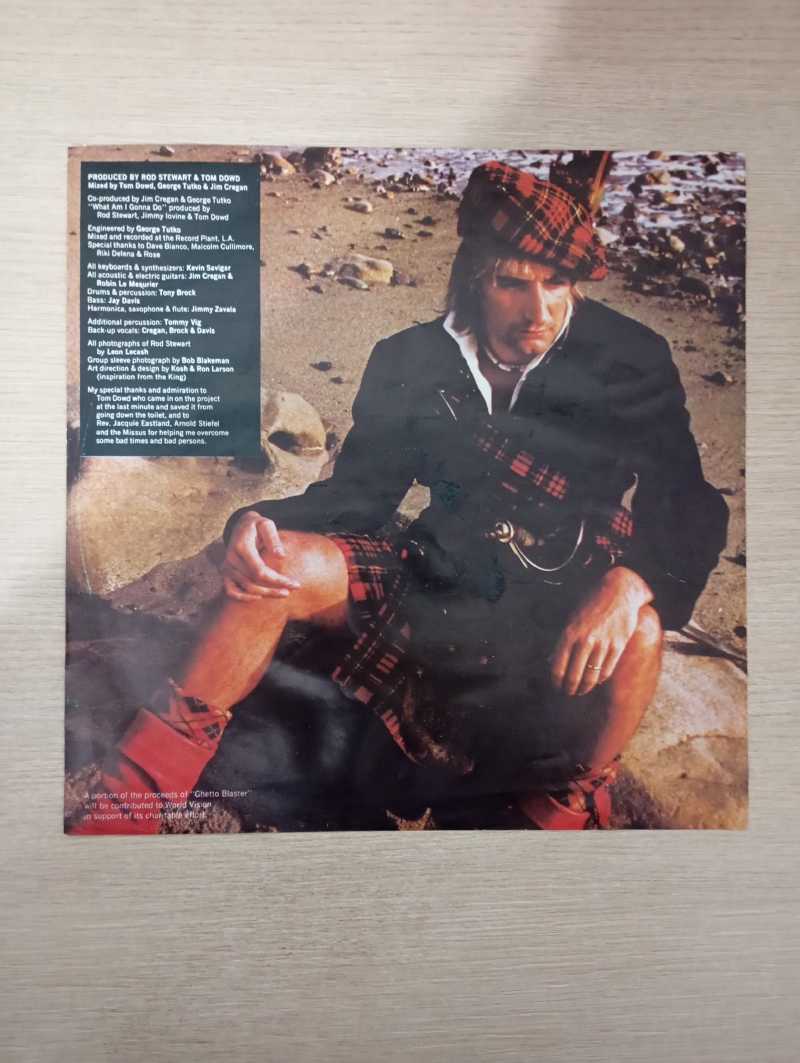 Lp Vinil Rod Stewart Body Wishes Com Encarte