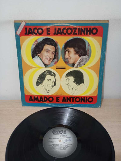 Lp Vinil Jaco e Jacozinho Amado e Antonio