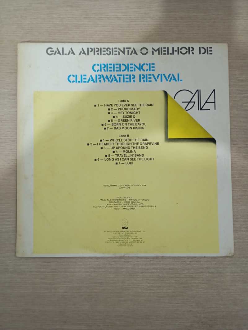 Lp Vinil Creedence Clearwater Revival Gala 79 , Leia