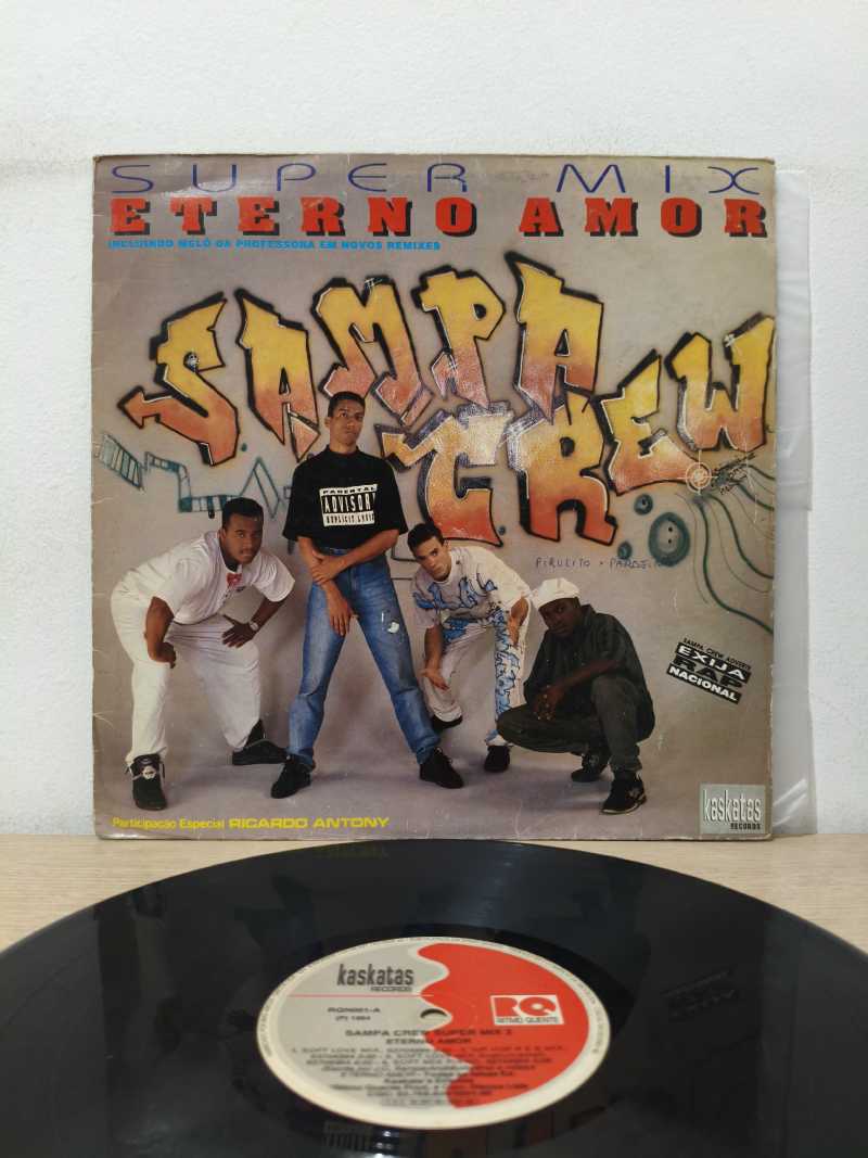 Lp Vinil Sampa Crew Super Mix Eterno Amor