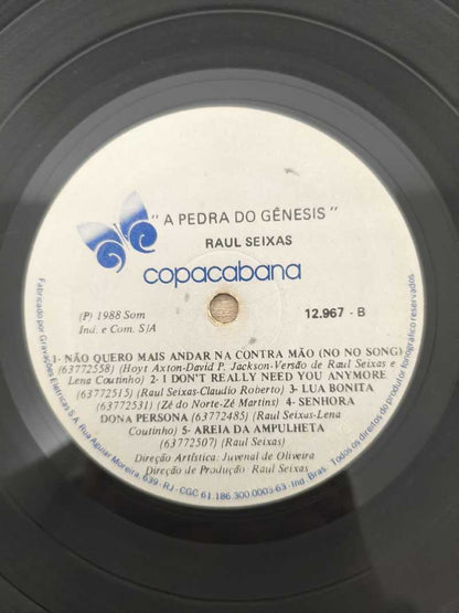 Lp Vinil Raul Seixas A Pedra Do Gênesis