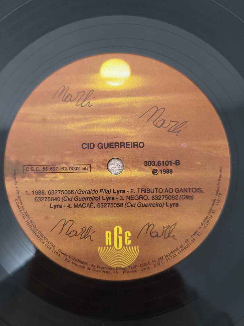 2 Lps Vinil Cid Guerreiro 1988 Com Encarte