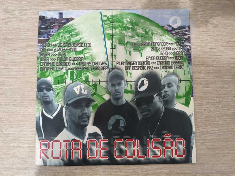 Lp Vinil Rota De Colisão Caminho Certo