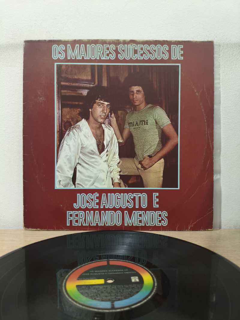 Lp Vinil José Augusto & Fernando Mendes Maiores Sucessos de