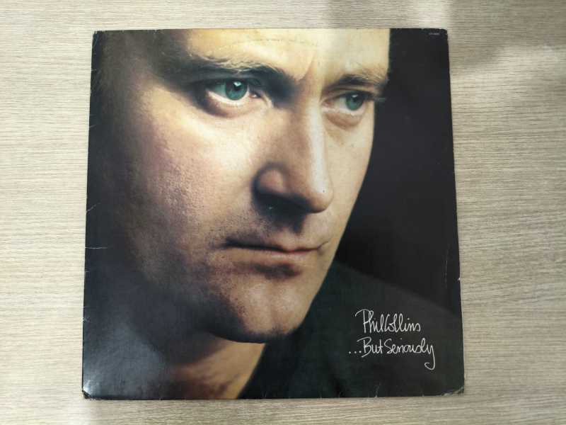 Lp Vinil Phil Collins ...But Seriously Com Encarte