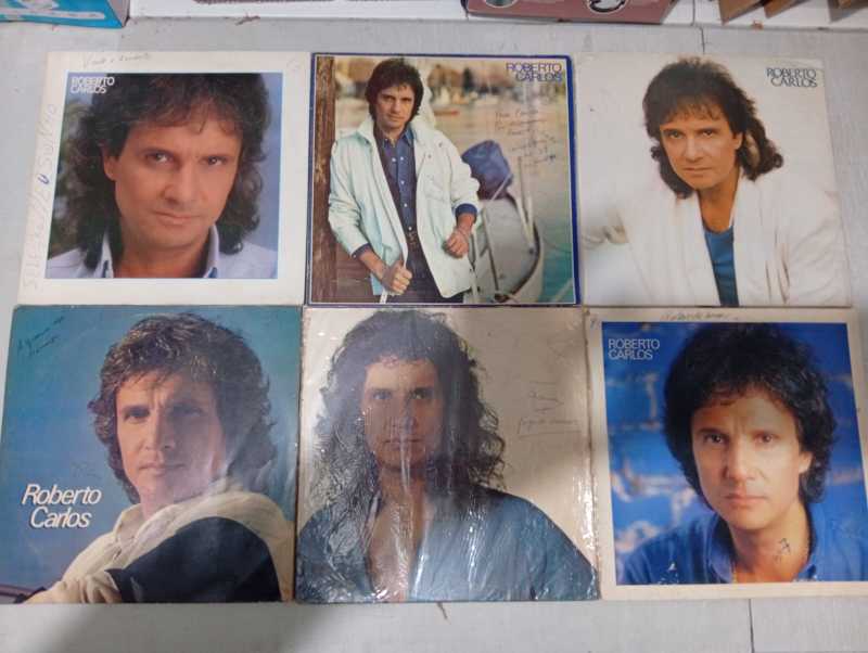 Lp Vinil Lote 6 Unidades Roberto Carlos