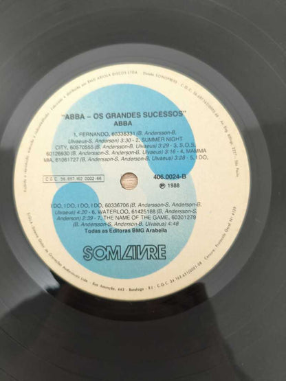Lp Vinil ABBA Os Grandes Sucessos