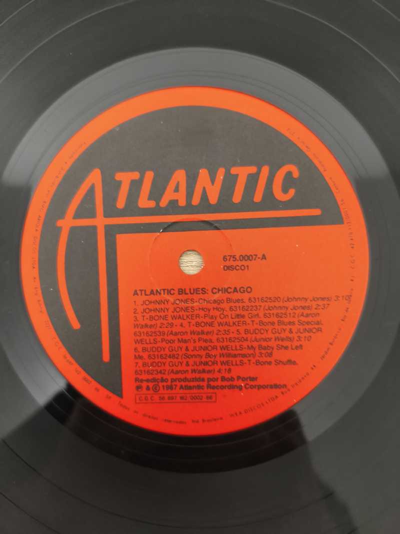 Lp Vinil Atlantic Blues Chicago Duplo