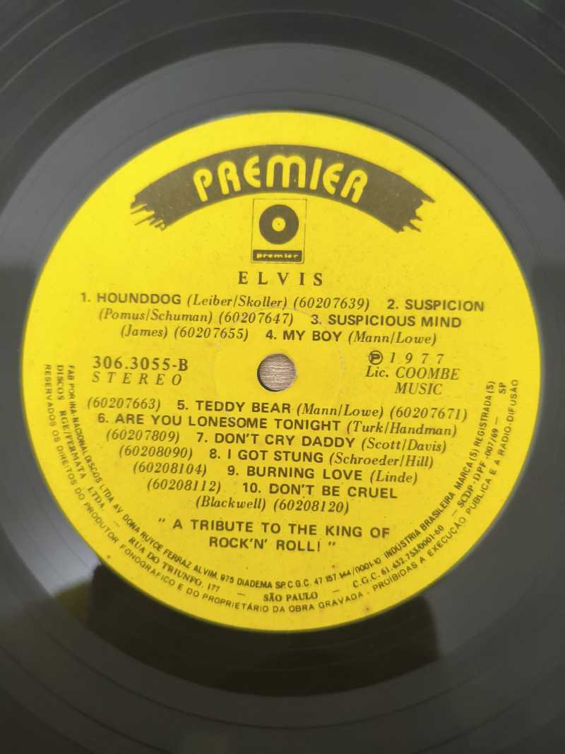 Lp Vinil Elvis Presley A tribute to the King of Rock