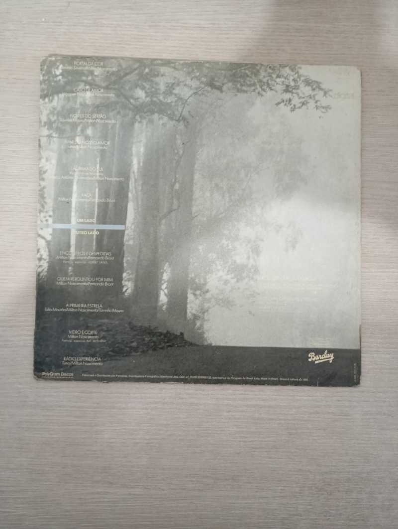 Lp Vinil Milton Nascimento Encontros E Despedidas