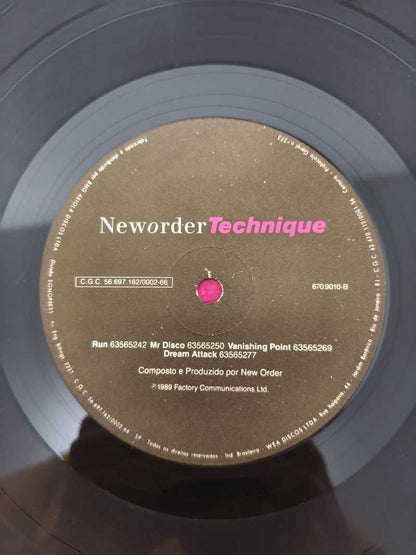Lp Vinil New Order Technique Com Encarte