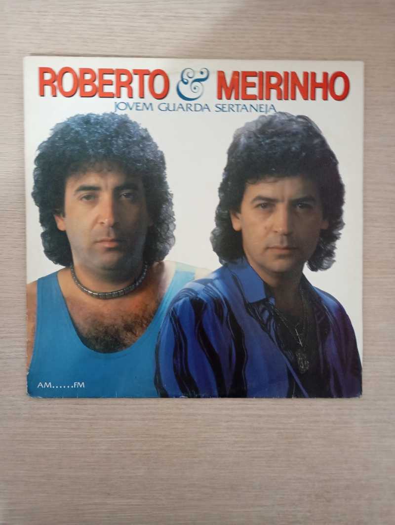 Lp Vinil Roberto e Meirinho Jovem Guarda Sertaneja