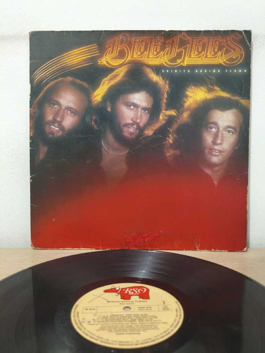 Lp Vinil Bee Gees Spirits Having Flown Capa Dupla
