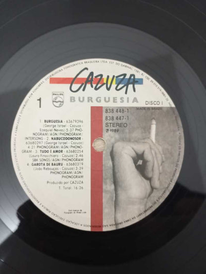 Lp Vinil Cazuza Burguesia Duplo Com Encarte
