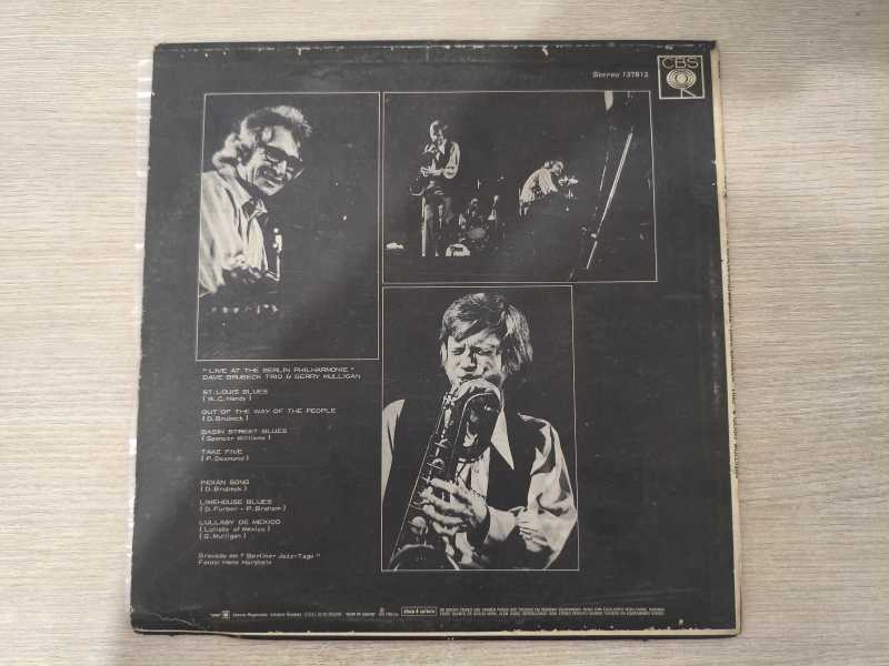 Lp Vinil Dave Brubeck Trio Live at the Berlin Philharmonie