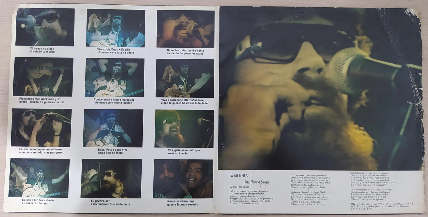 Lp Vinil Raul Seixas Eu Raul Seixas Praia Do Gonzaga, Leia