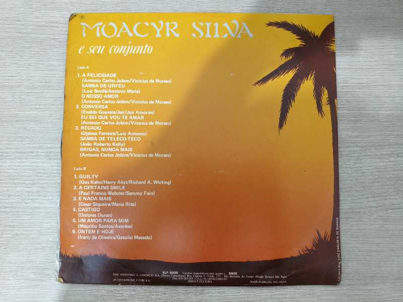 Lp Vinil Moacyr Silva Dançando com você N.4