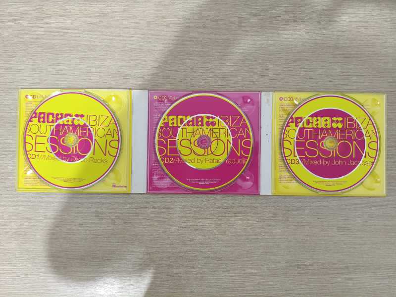 CD Pacha Ibiza South American Sessions Triplo