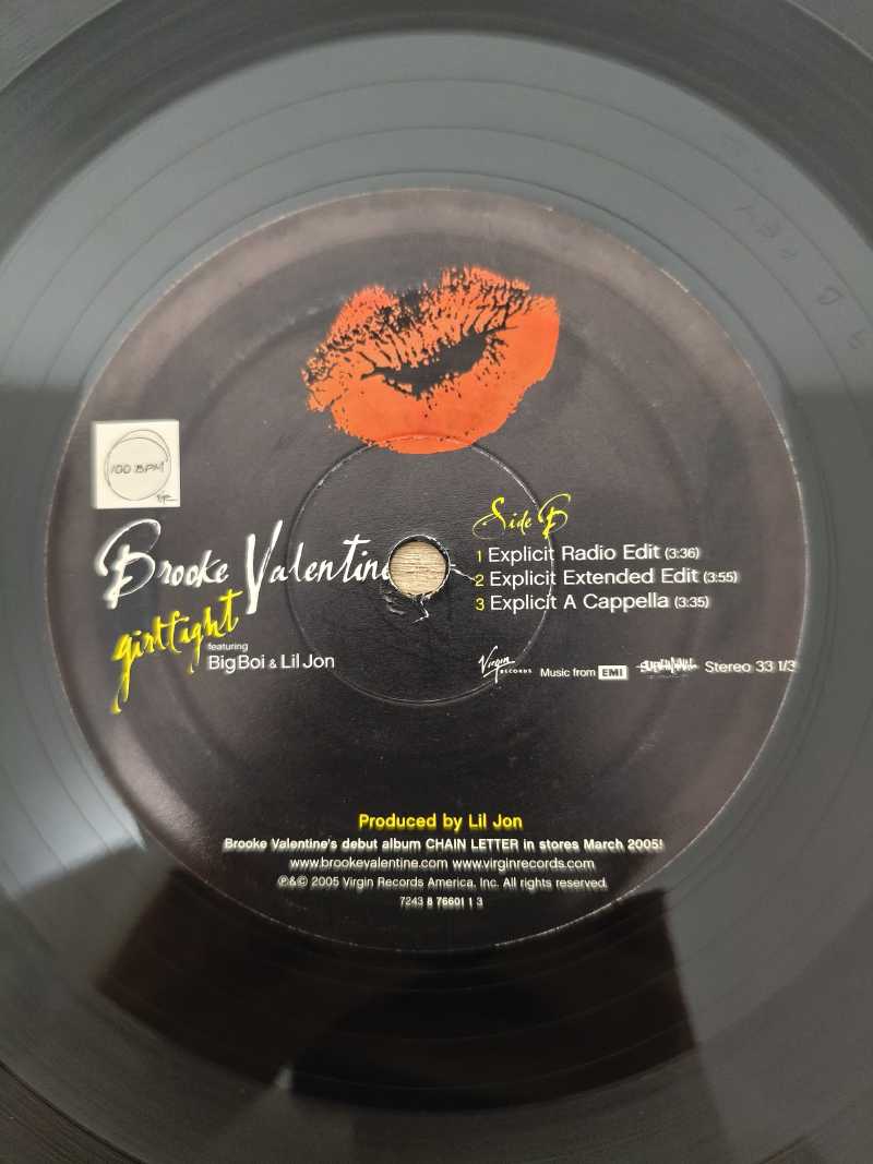 Lp Vinil Brooke Valentine Girlfight Importado