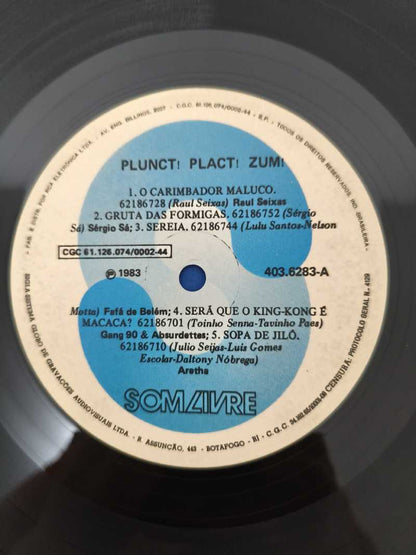 Lp Vinil Plunct Plact Zuuum Com Encarte