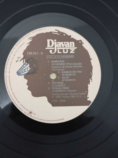 Disco Vinil Luz Djavan Com Encarte