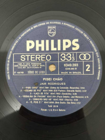 Lp Vinil Jair Rodrigues Pisei Chão