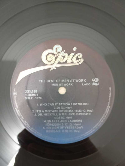 Lp Vinil Men At Work The Best Of Men At Work