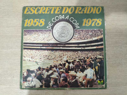 Lp Vinil Escrete do Rádio Copa 1958 1978