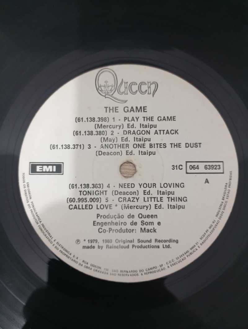 Lp Vinil Queen The Game