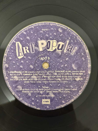 Lp Vinil Art Popular Temporal