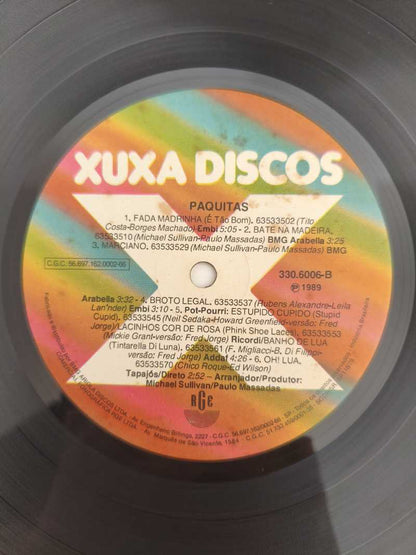 Lp Vinil Paquitas 1989 Com Encarte