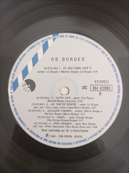 Lp Vinil Os Borges Os Borges Com Encartes