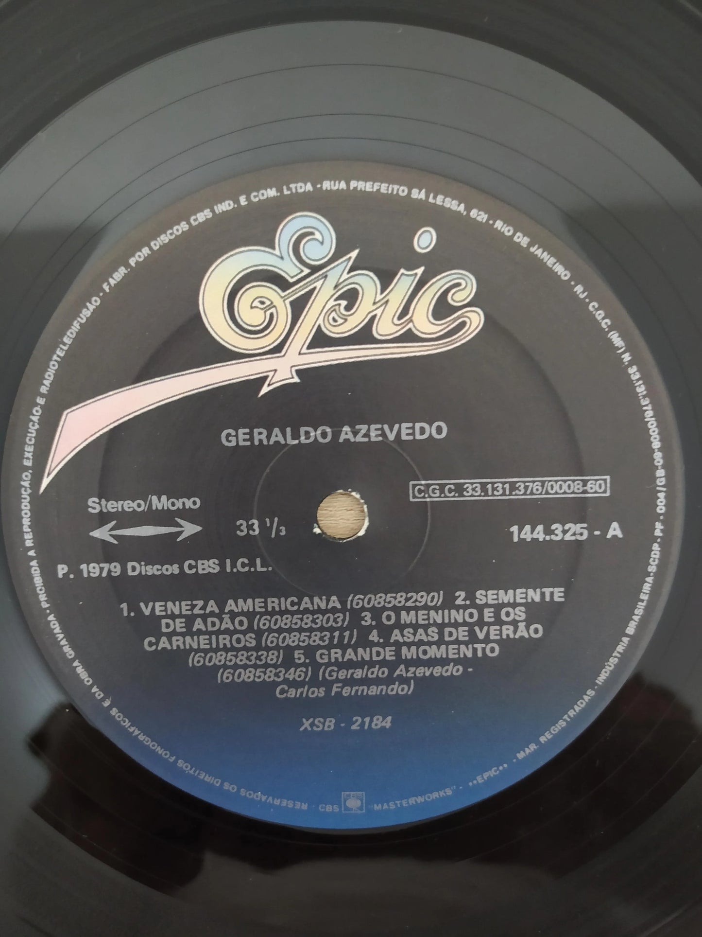 Lp Vinil Geraldo Azevedo Bicho De 7 Cabeças Com Encarte