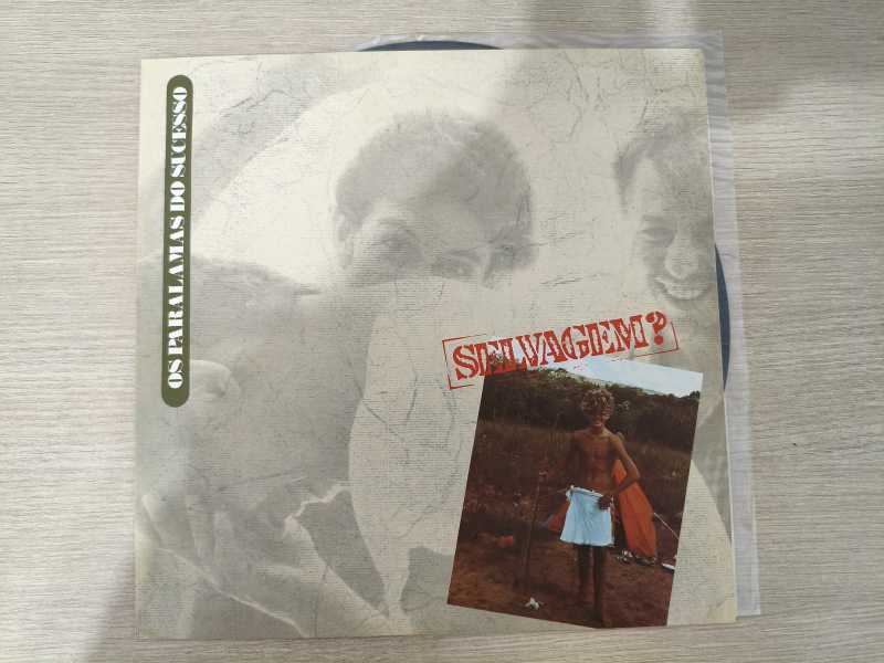 Lp Vinil Os Paralamas Do Sucesso Selvagem? Com Encarte