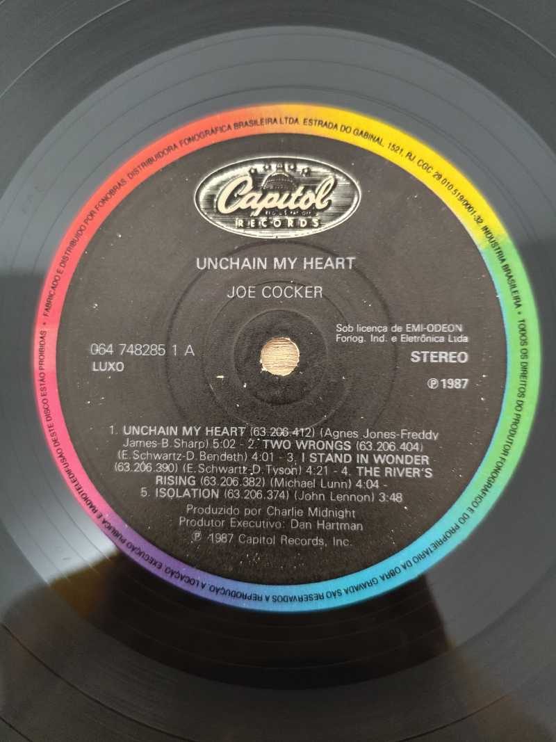 Lp Vinil Joe Cocker Unchain My Heart