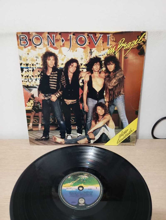 Lp Vinil Bon Jovi In Brazil