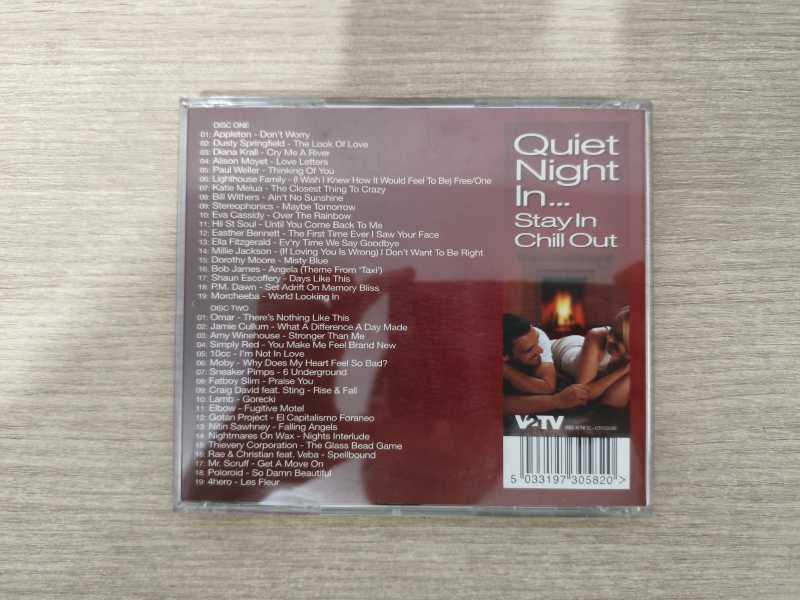 CD Quiet Night In Stay In Chill Out Duplo Importado