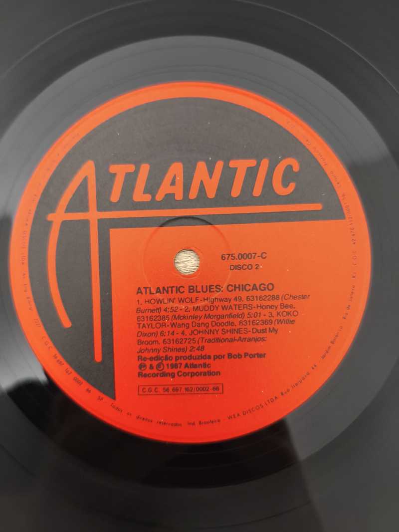 Lp Vinil Atlantic Blues Chicago Duplo