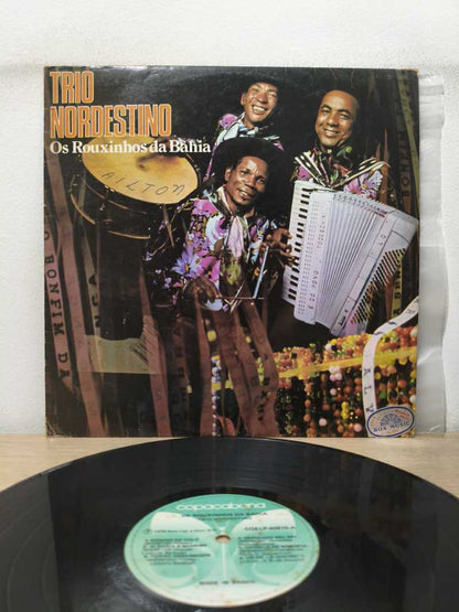 Lp Vinil Trio Nordestino Os Rouxinhos Da Bahia