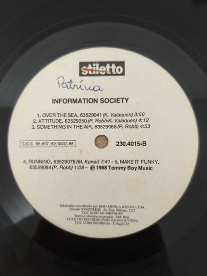 Lp Vinil Information Society 1988