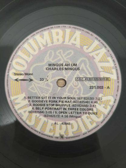Lp Vinil Charles Mingus Mingus Ah Um
